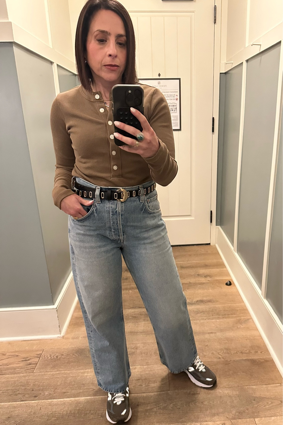 Comfortable layering provided by #citizensofhumanity for a day of sightseeing. I love a Henley - both casual and sexy. 

#LTKstyletip #LTKover40