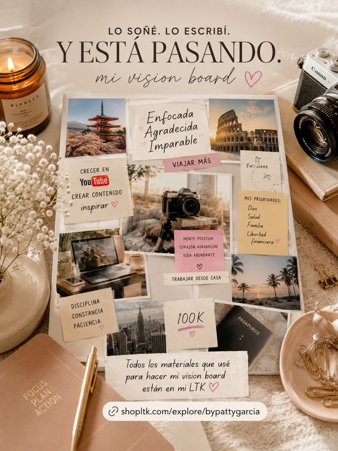 ✨ Everything I used to create my vision board is linked here!
Looking back at this vision board made me realize how many of these goals have already become reality. 🥹
If you’ve been wanting to make one, I linked all the supplies I used to create mine. I hope it inspires you to dream big… and then work hard to make those dreams happen. 🤍✨

#LTKvlog #LTKstorytime #LTKdayinmylife