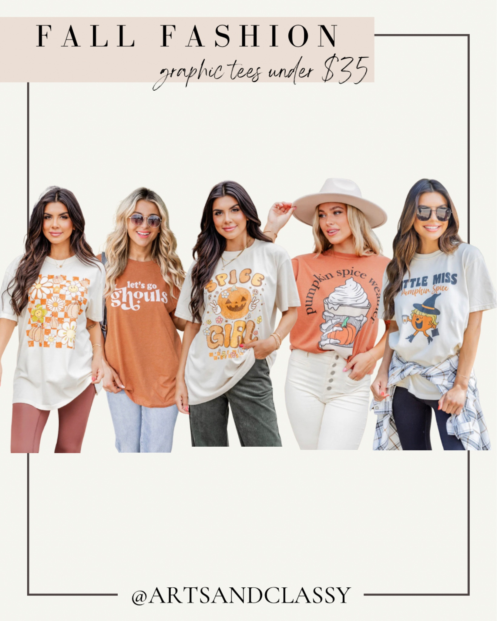 You can never have too many graphic tees and these are perfect for Fall! Bring on the pumpkin spice and everything nice!

#LTKstyletip #LTKunder50 #LTKSeasonal