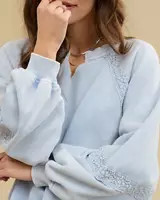 Aerie Hey Crochet Sweatshirt | Aerie