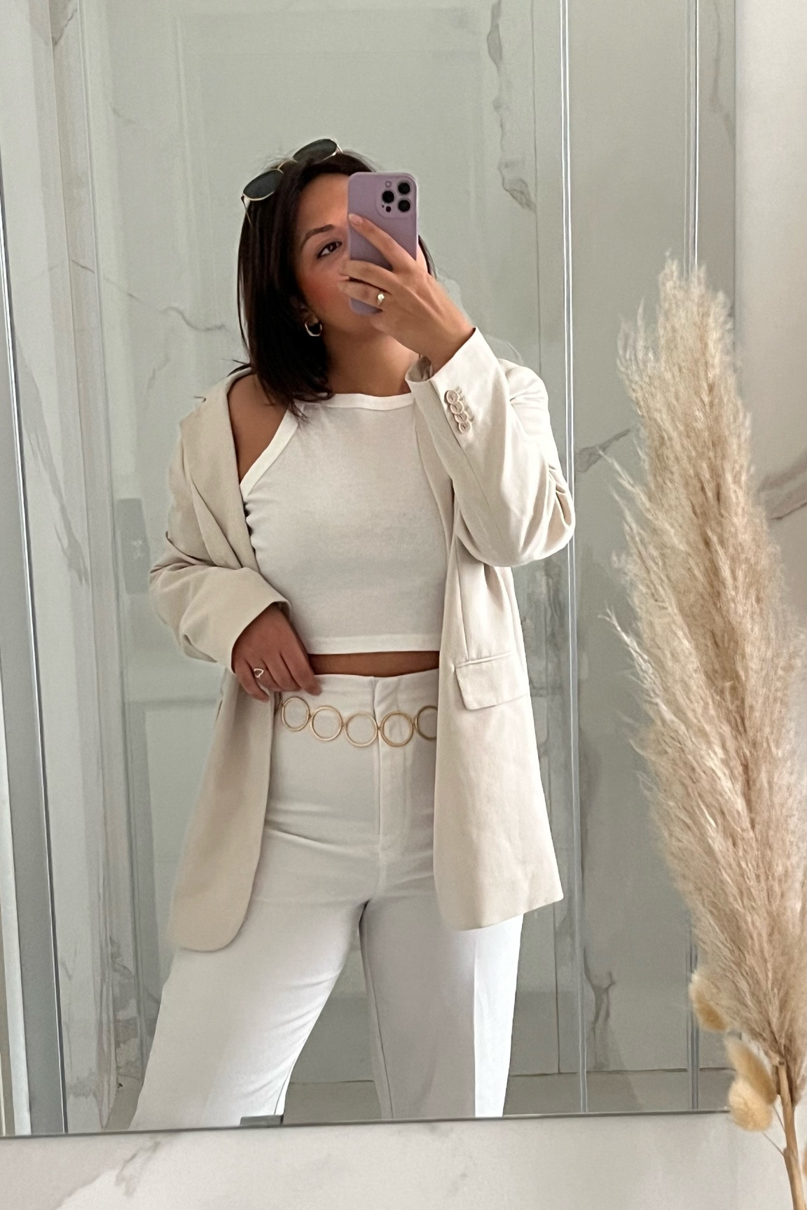 White & Beige outfit idea 🫶🏼
Outfit for everyday occasions with a touch of chic & classy! 

#LTKFind #LTKSeasonal #LTKworkwear