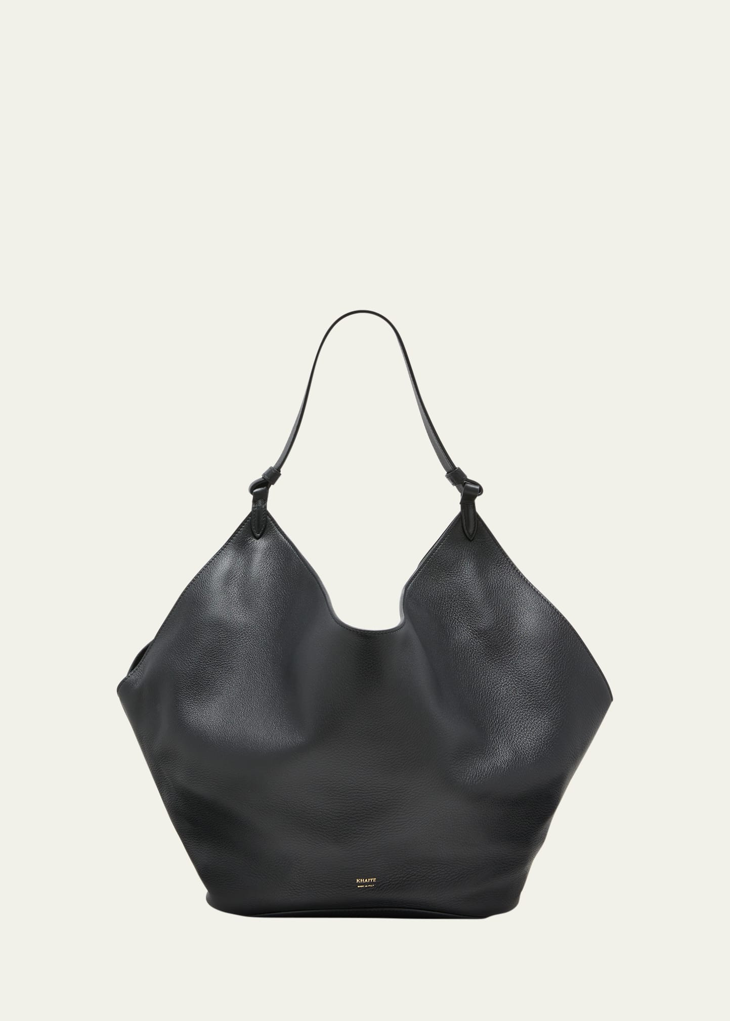 Khaite Lotus Medium Leather Tote Bag | Bergdorf Goodman