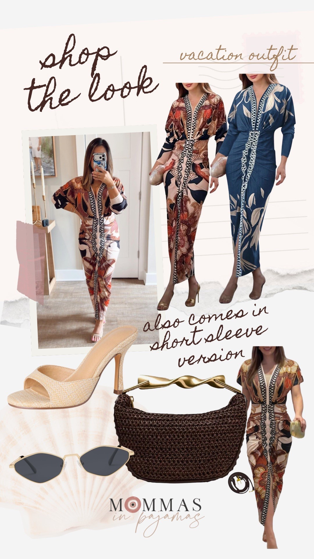 I’m convinced this is the most perfect dress for vacation. The fabric is so lightweight and stretchy and the way it hugs my curves in all the right places. 👏👏👏Amazon has completely outdone themselves with this one. There are multiple prints and it also comes in a short sleeve version. I honestly am at a loss for words. This is so freaking good, if you get it, you won’t regret it! 
Bodycon dress, petite approved print dress, ruched print dress

#LTKMidsize #LTKPetite #LTKSeasonal