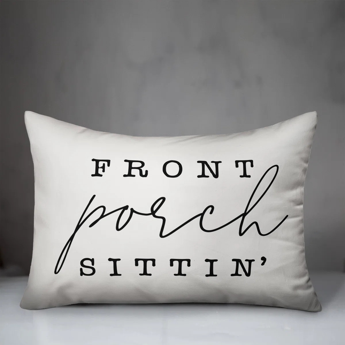 Front Porch Sittin' Indoor/Outdoor Rectangular Lumbar Pillow | Wayfair North America