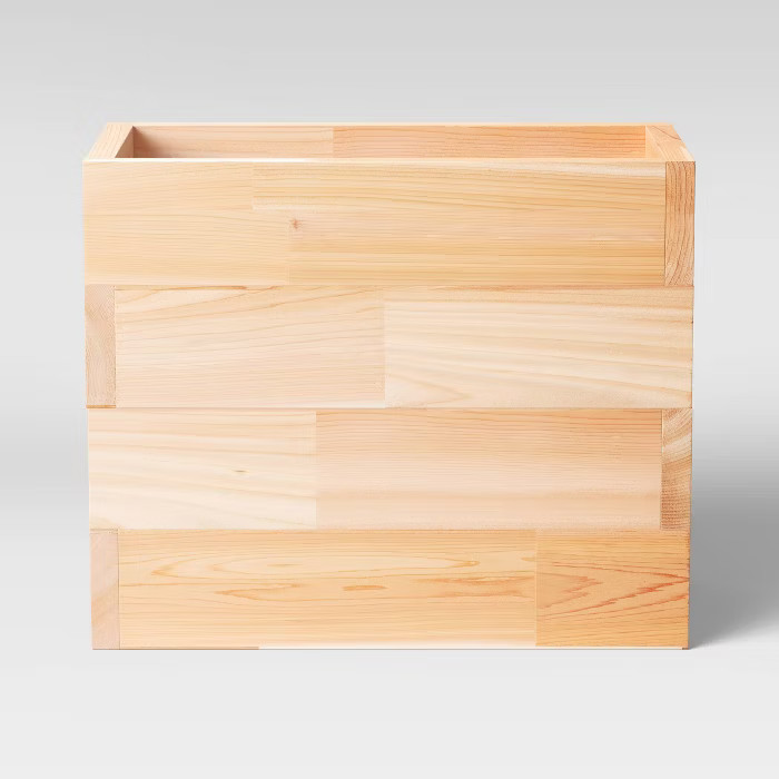 Rectangular Western Red Cedar Planter - Smith & Hawken™ | Target