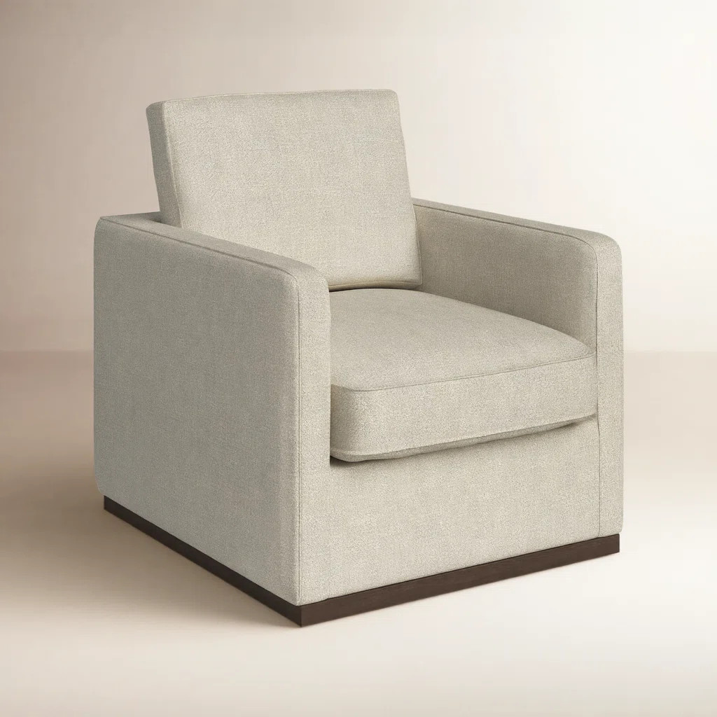 Bobbi Upholstered Swivel Armchair | Wayfair North America