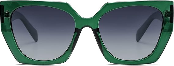 SOJOS Trendy Oversized Polarized Sunglasses Womens Big Square Cateye Sunnies, Lentes de sol para ... | Amazon (US)