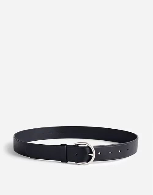Medium Perfect Leather Belt | Madewell