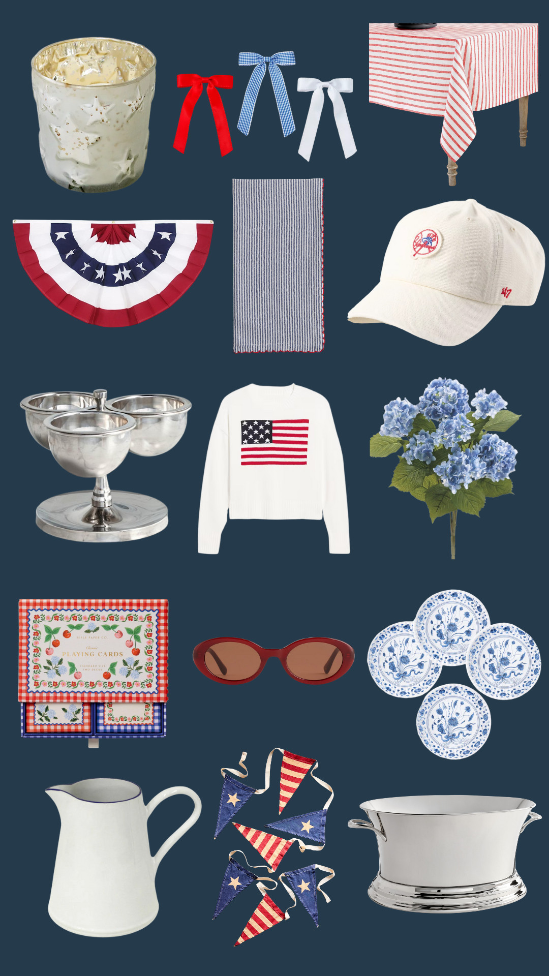 Stars & Stripes Forever ❤️🤍💙 everything you need to celebrate this 4th of July, from apparel to hosting and entertaining 

 

#LTKSeasonal #LTKParties #LTKStyleTip