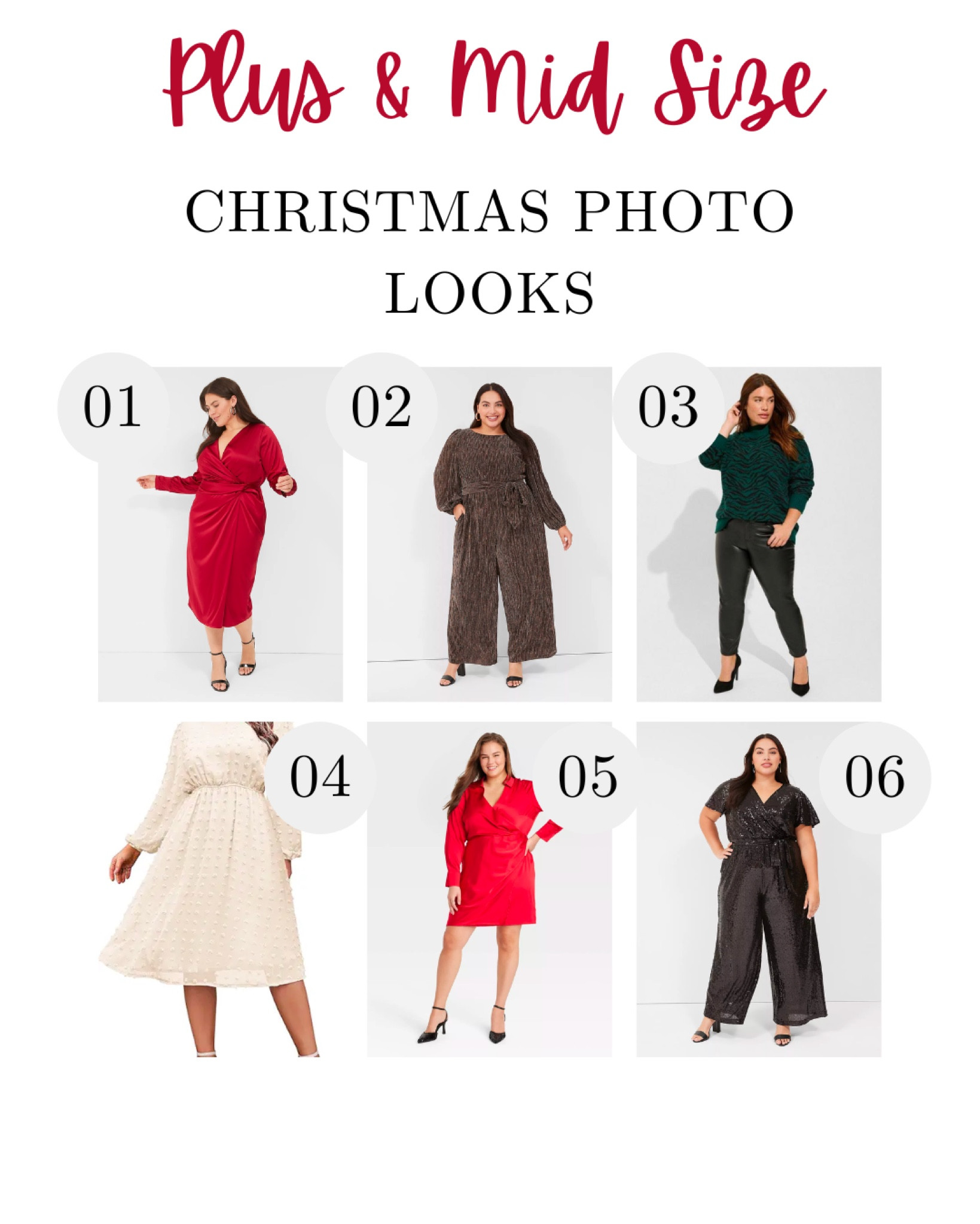 We are having family Christmas photos soon and I ordered several outfits last night to try on! Sharing some of my favorite plus and mid size Christmas photo looks here! 

#LTKSeasonal #LTKHoliday #LTKHolidaySale
