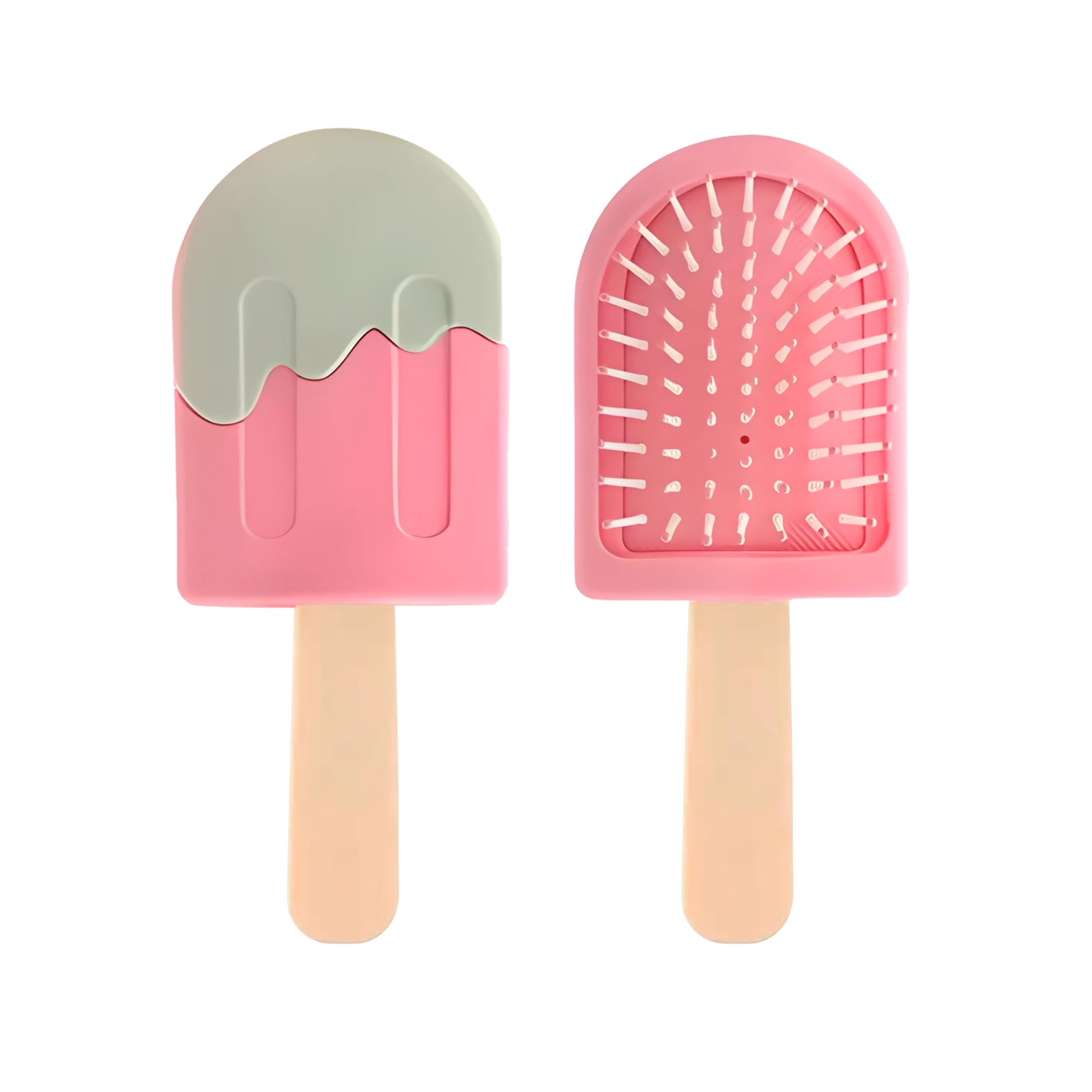 MINI DETANGLING BRUSH FOR GIRLS, KIDS & WOMEN, SOFT BRISTLES FOR CURLY & STRAIGHT HAIR, DRY WET, ... | Amazon (US)