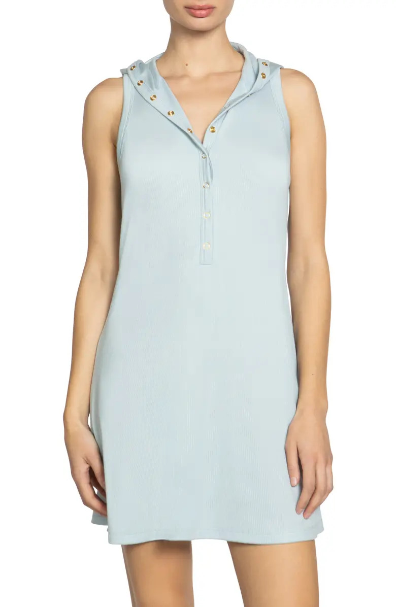 Amy Hooded Cover-Up Minidress | Nordstrom
