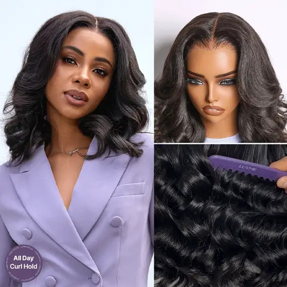 Luvme All-Day Curl Hold™ Body Wave CuticleAlign™ Glueless 7x6 HD Lace Wig | Luvmehair