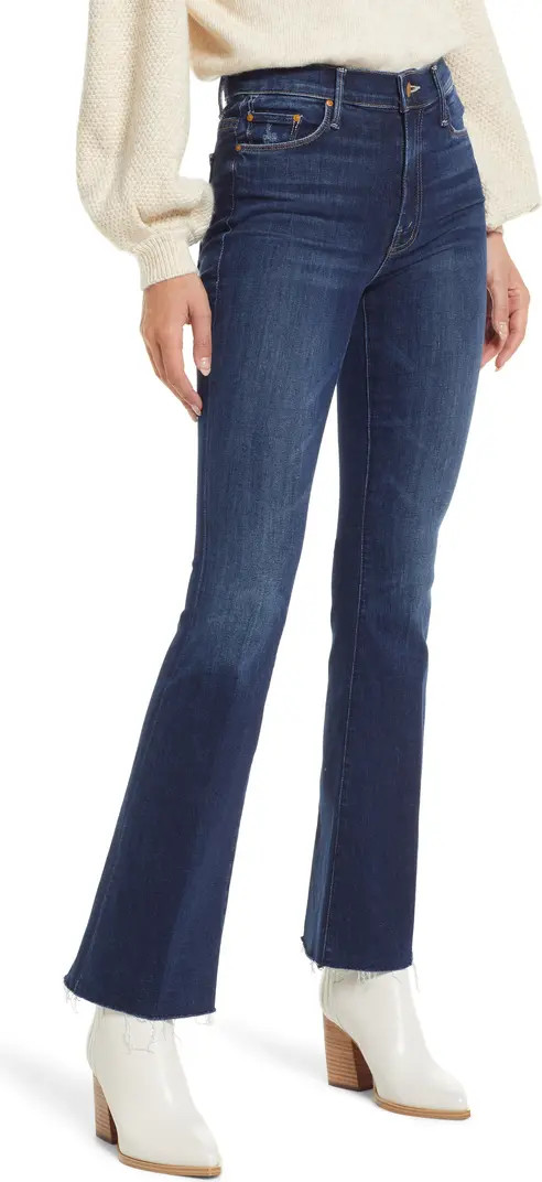 Fray Hem Bootcut Jeans | Nordstrom