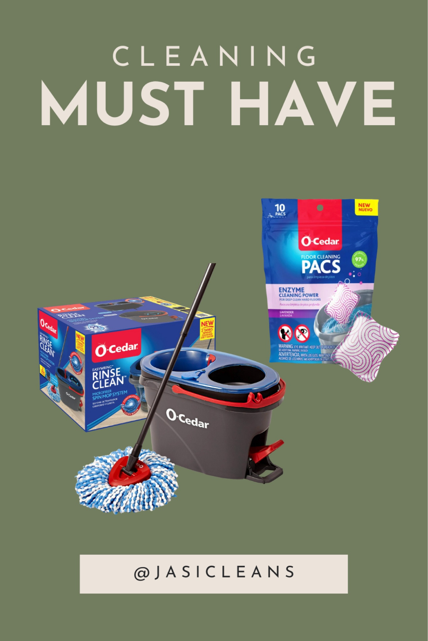 Cleaning must have

Mop,o cedar mop, spin mop

#LTKhome