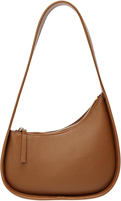 Rejolly Half Moon Bag for Women Underarm Crescent Hobo Bag Shoulder Purse PU Leather Trendy Handb... | Amazon (US)