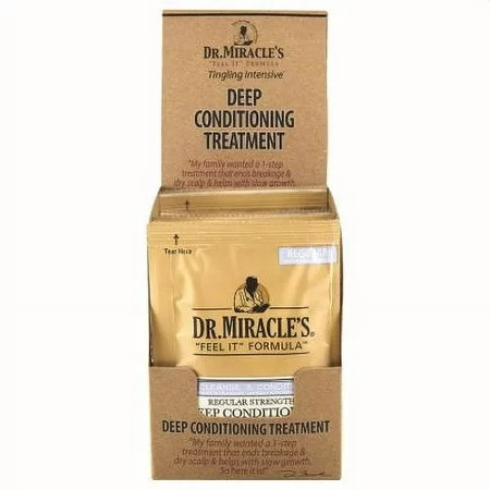 Dr. Miracle s Feel It Formula Deep Conditioning Treatment 1.75 oz (Pack of 6) | Walmart (US)