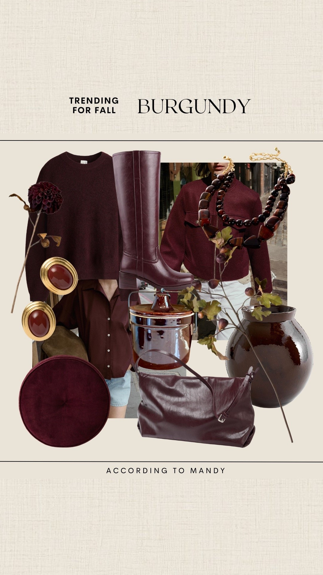 Trending for Fall - Burgundy! 

fall trends 2025, trending fashion for fall, fall fashion trends, fall home trends, burgundy home finds 

#LTKHome #LTKSeasonal #LTKStyleTip
