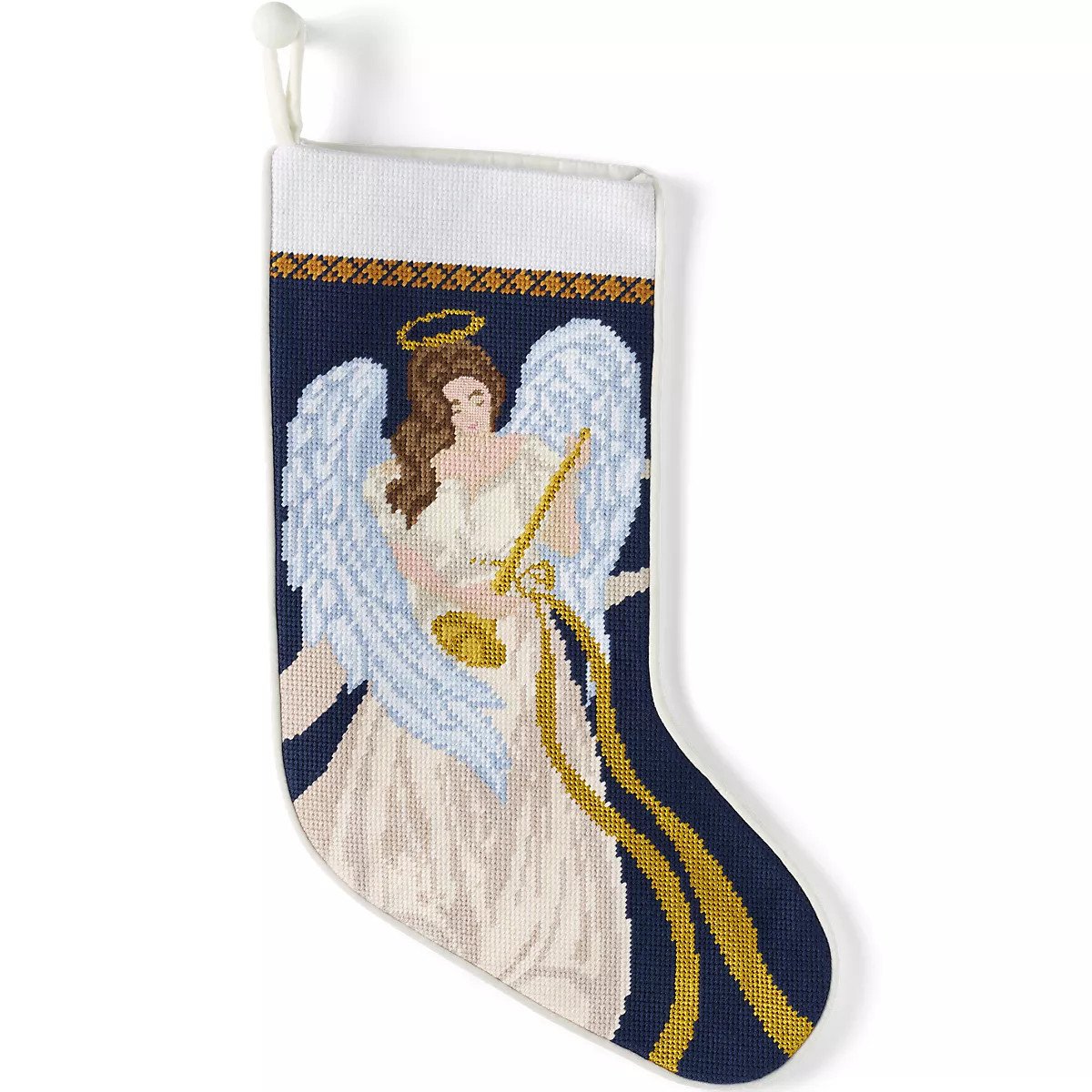 Needlepoint Personalized Christmas Stocking | Lands' End (US)