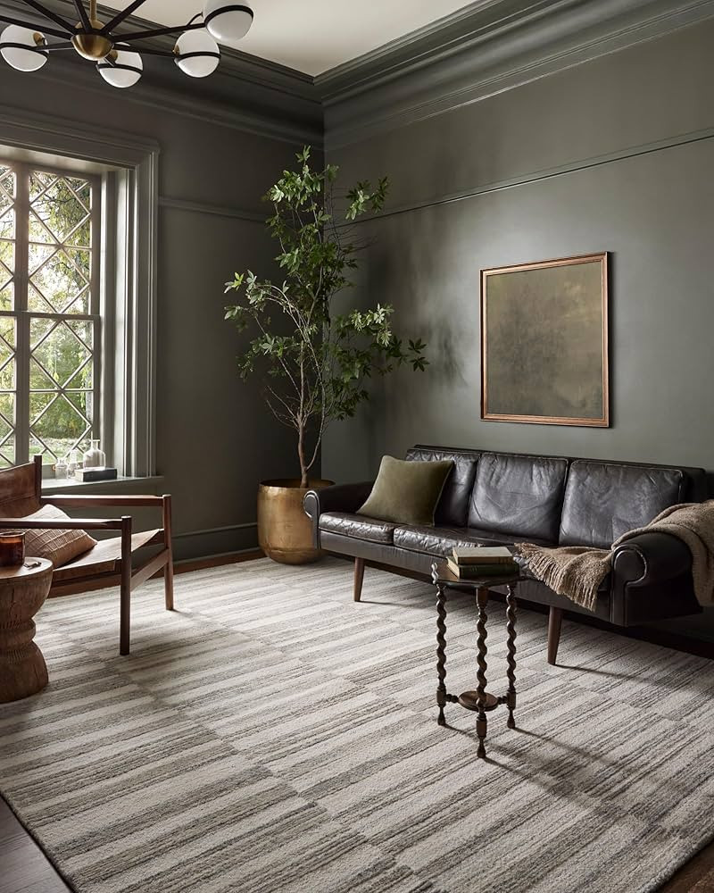 Loloi Magnolia Home by Joanna Gaines x Rae Stone/Ivory 2'-6" x 9'-9" Runner Rug | Amazon (US)