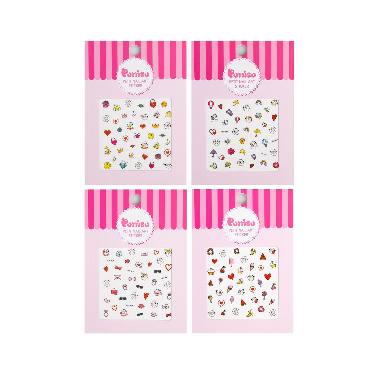 Petit Nail Art Stickers (Pack of 4) - small (KIT) | Target