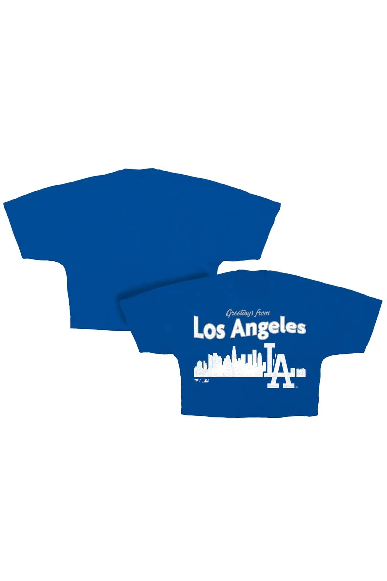 Women's Fanatics  Royal Los Angeles Dodgers Skyline Crop T-Shirt (Women) | Nordstrom | Nordstrom