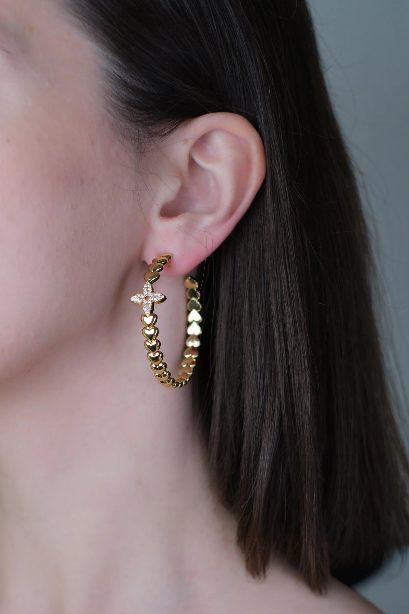 Spoiled Clover Crystal 316L Stainless Steel Earrings | KC Chic Designs