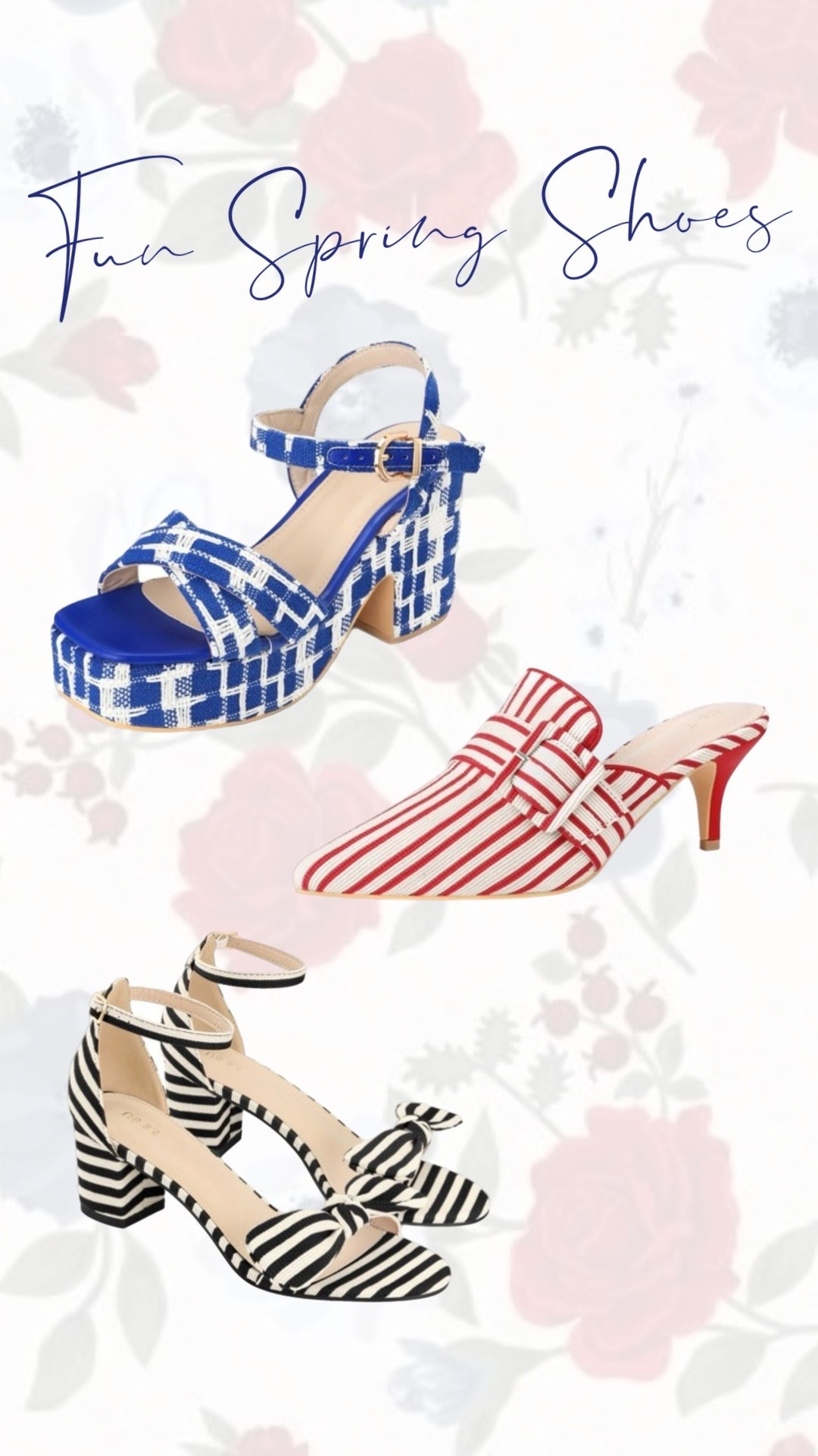 Fun Spring Shoes! 🌺 

#LTKootd #LTKgrwm #LTKWedding