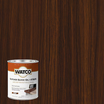 WATCO Hazelnut Brown Food-Grade Interior Butcher block oil ( 1-pint ) | Lowe's