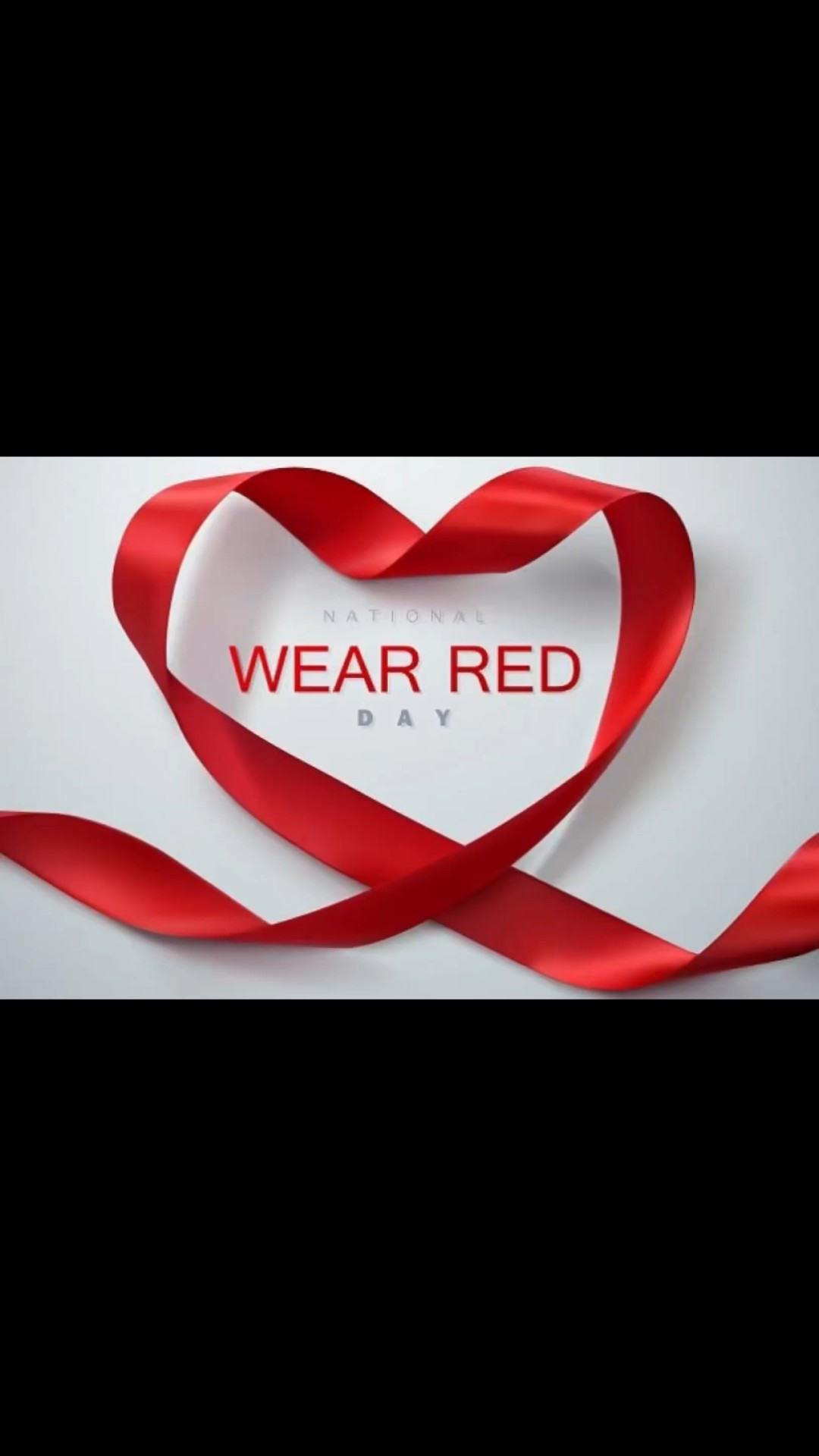 Today, Friday, February 6,  is National Wear Red Day for heart disease awareness for women. 
#wearedday
#gored


#LTKselfcare