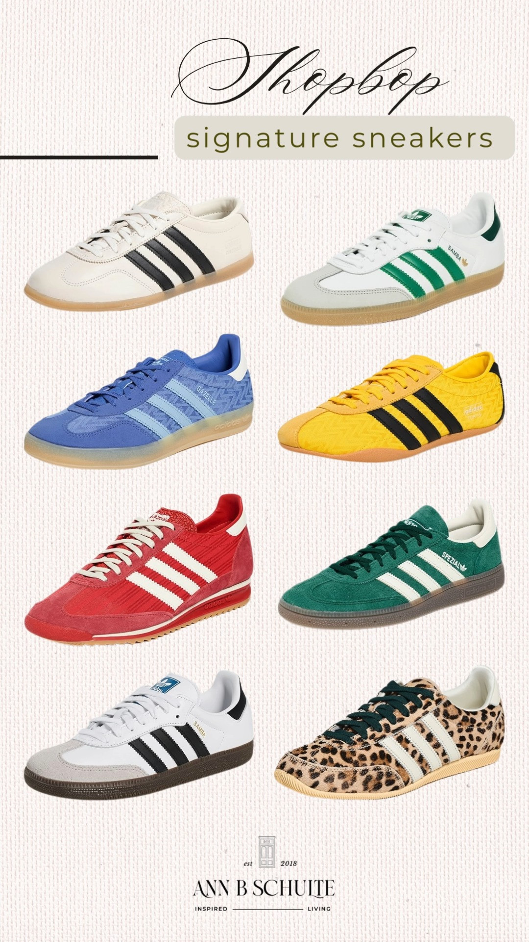 Shopbop’s signature adidas sneakers are quietly stealing the show easy, classic, and so good with everything from trousers to tennis skirts. Your new “on repeat” pair. 👟🖤✨
#Shopbop #ShopbopStyle #Adidas #AdidasSneakers #SignatureSneakers #SneakerStyle #StreetStyle #EverydayOutfits #OOTDInspo #LTKStyle 

 #LTKootd