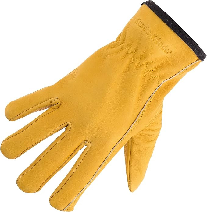 Suse's Kinder Kids Work Gloves Premium Top Grain Cow Leather Garden Glove (4 Sizes-Children & You... | Amazon (US)