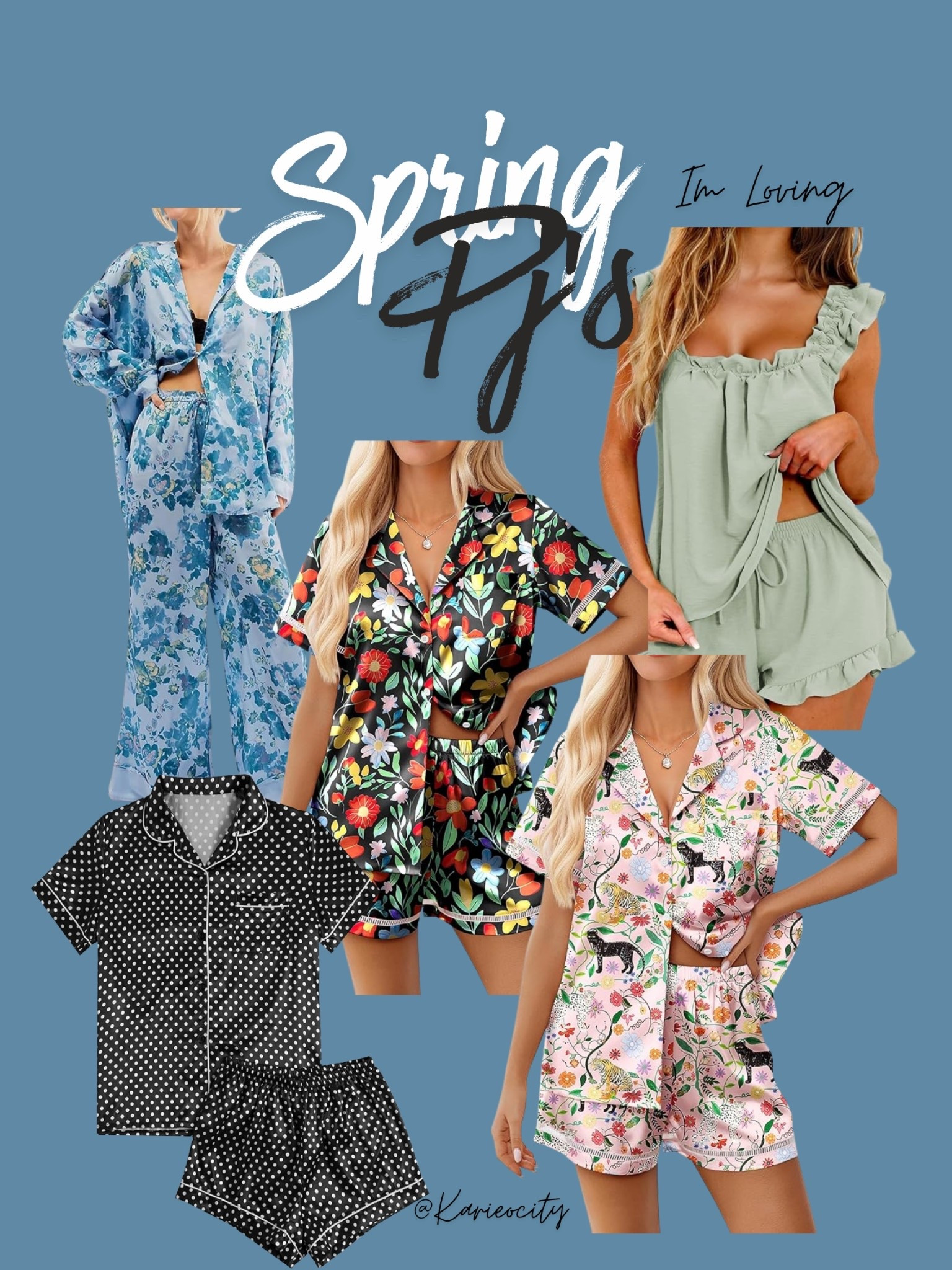 Spring Pjs that I’m loving ✔️

Spring// Spring Pjs// Spring Fashion// Amazon Spring fashion// pajamas 

#LTKSeasonal #LTKSaleAlert