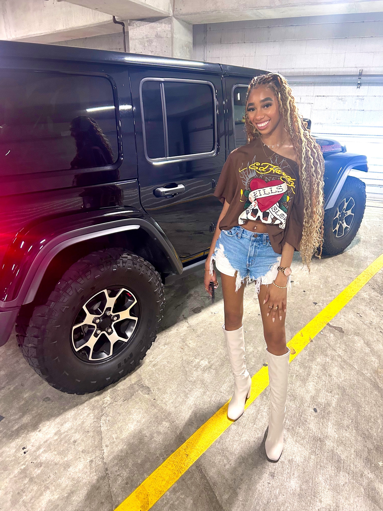 Fall boots - Ed Hardy tshirt - Concert outfit ideas 

#LTKShoeCrush #LTKSaleAlert #LTKStyleTip