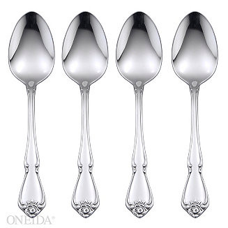 True Rose Set/4 Teaspoons | Macy's