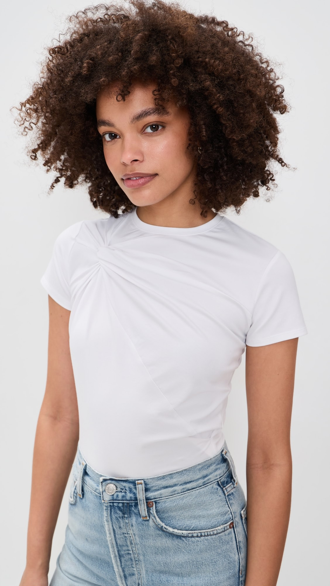 Super Stretch Twist Tee | Shopbop