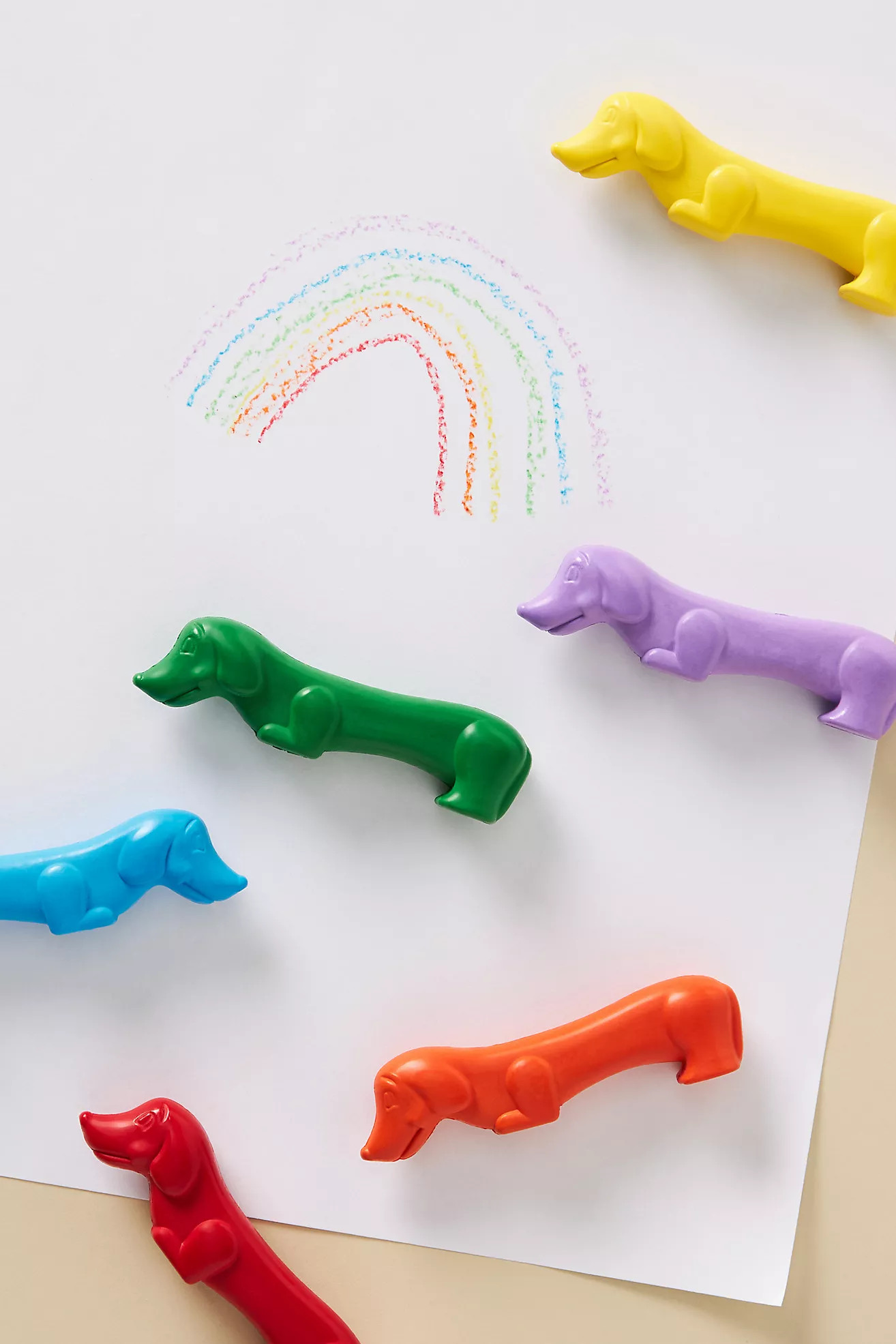 Pawsome Pups Dog Crayons, Set of 6 | Anthropologie (US)