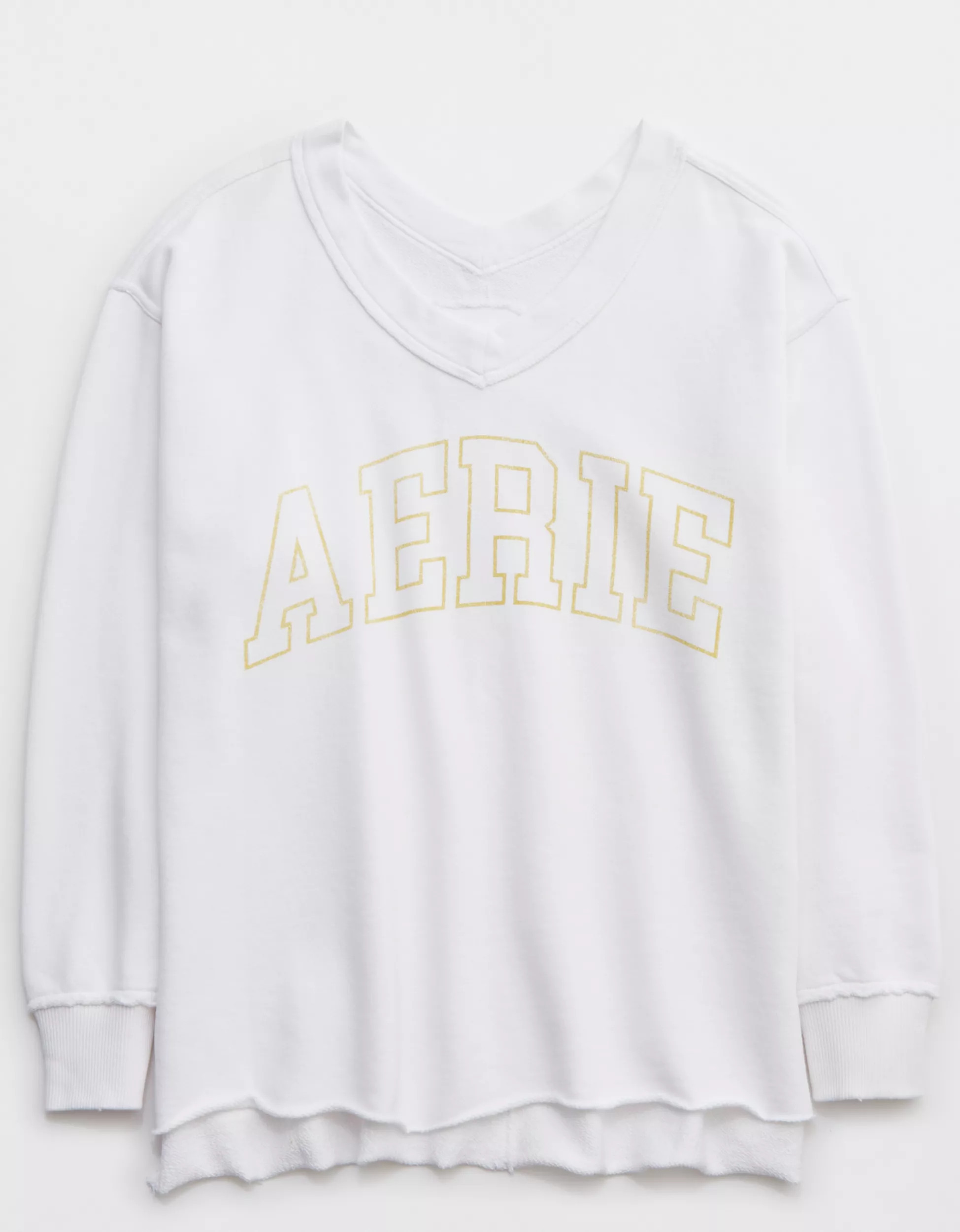 Aerie Wonder V-Neck Sweatshirt | Aerie
