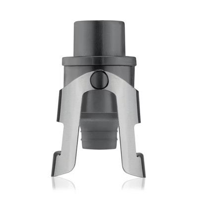 Innovine Champagne & Sparkling Wine Saver with Pressure-Sealing System and Date Tracker, Stainless Steel Construction, Easy to Use, Set of 1 | Target