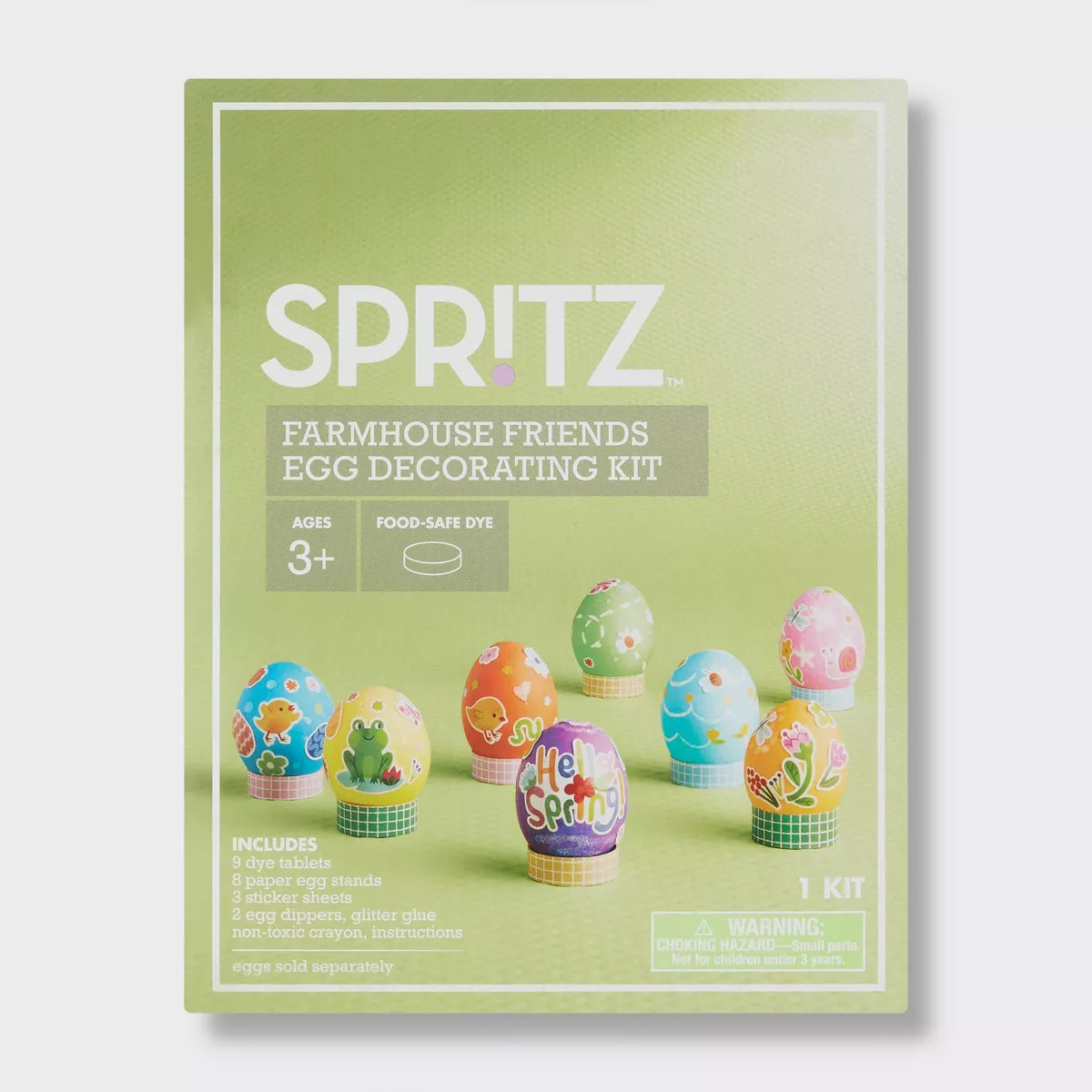 Farmhouse and Friends Easter Egg Decorating Kit 18pc - Spritz™ | Target