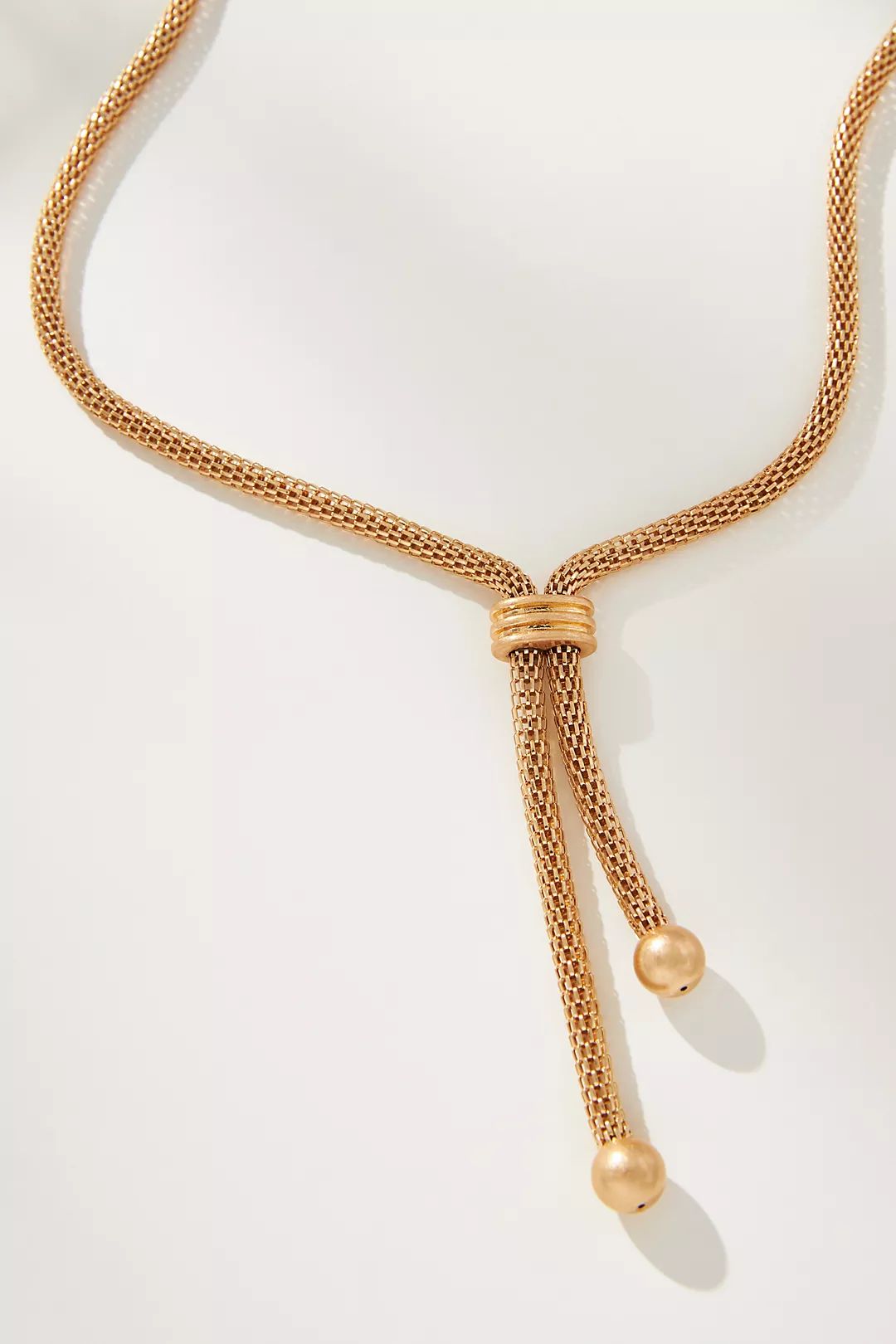 Snake Chain Slider Necklace | Anthropologie (US)