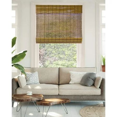 YAAN Bamboo Blinds Bamboo Shades Roman Shades for Windows Roman Window Shades Window Shades for Home | Walmart (US)