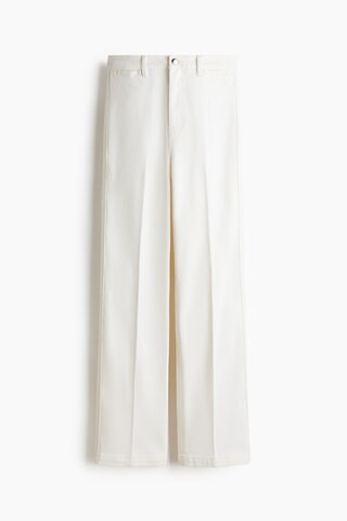 H & M - Straight High Jeans - Blanc | H&M (FR, IT, ES, PT, BE)