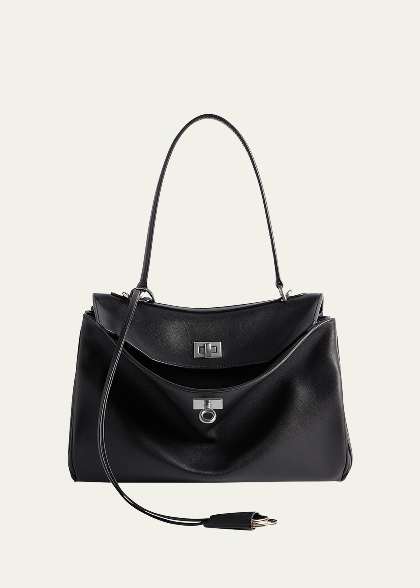 Balenciaga Rodeo Small Calfskin Top-Handle Bag | Bergdorf Goodman