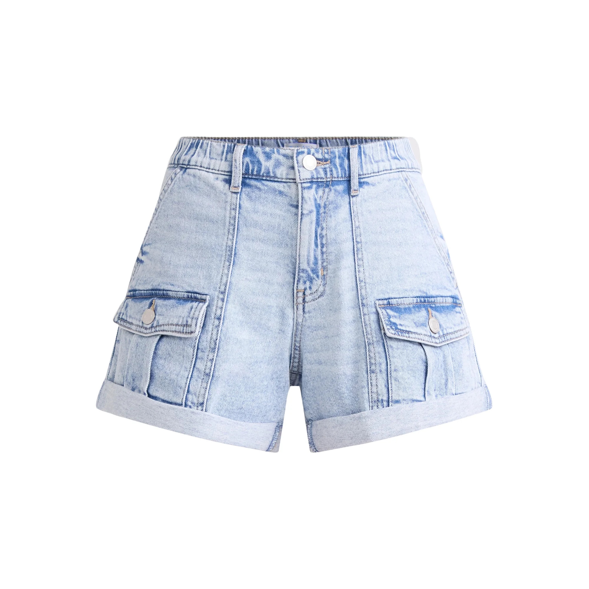 Time and Tru Women's Utility Short, 4" Inseam, Size Range 2-20 | Walmart (US)