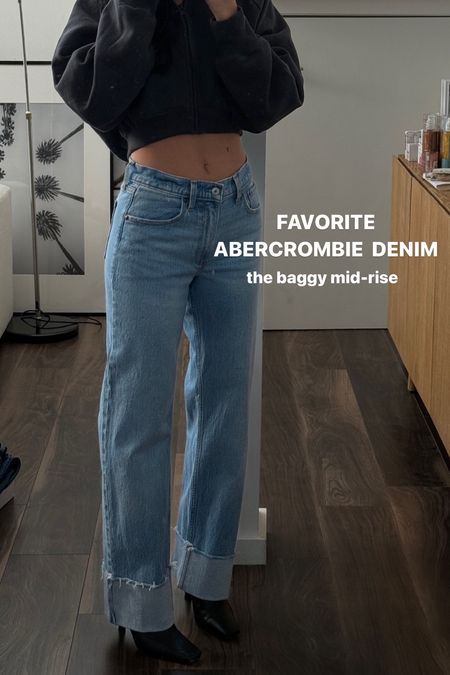 FAVORITE ABERCROMBIE DENIM the baggy mid rise (linked as exact is a very similar style + other  favs) 

#LTKMostLoved #LTKstyletip #LTKSpringSale
