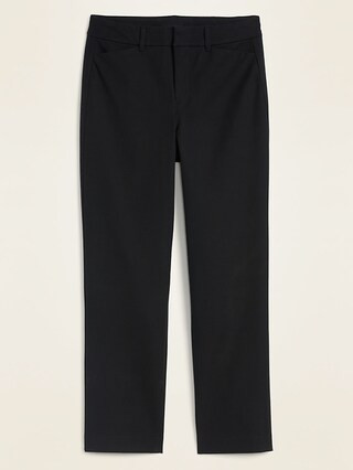 High-Waisted Pixie Straight-Leg Ankle Pants for Women | Old Navy (US)