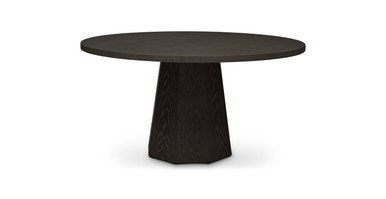 Columbus Modern Round Wood Dining Table | Manhattan Home Design