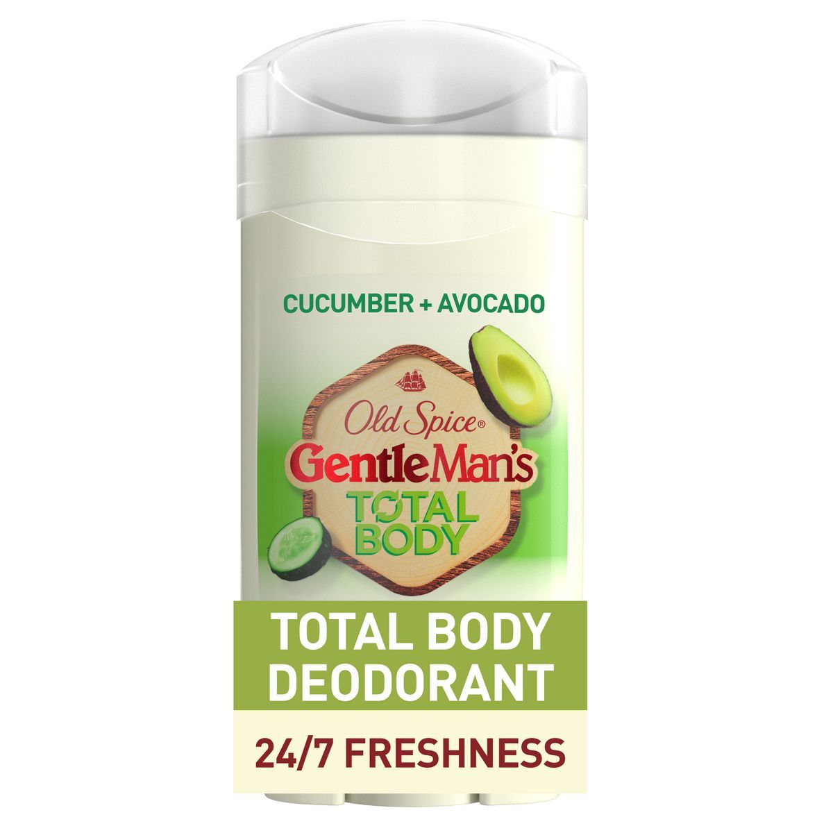 Old Spice Whole Body Deodorant for Men - Total Body Aluminum Free Deodorant - Cucumber & Avocado ... | Target