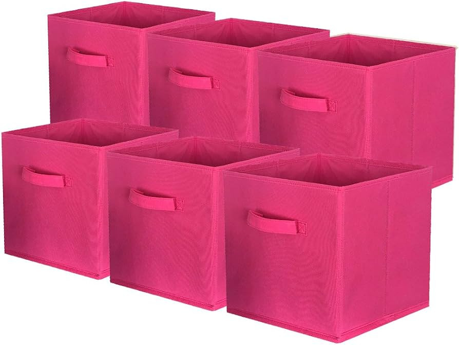 ShellKingdom Storage Bins, Foldable Fabric Storage Cubes And Cloth Storage Organizer Drawer For C... | Amazon (US)